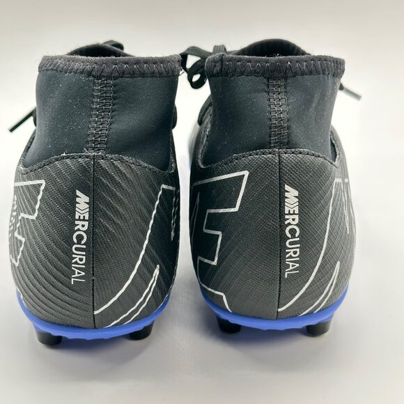 Men's Nike Mercurial Superfly 9 Club Soccer Shoes DJ5961-040 Black Royal Sz 7.5 - Picture 4 of 11